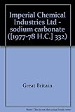 Imperial Chemical Industries Ltd - sodium carbonate ...