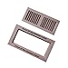 WELLAND Hardwood Flush Mount Floor Register Vent Unfinished,6 inch x 14 inch,White Oakd, Multiple Sizes
