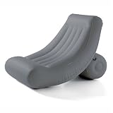 Review The Cowshed AirboardLoungeGrey / Inflatable Lounge Garden or Indoor Seat - Dark Grey