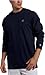 Champion Men's Long Sleeve T-Shirt, Navy, X-Large