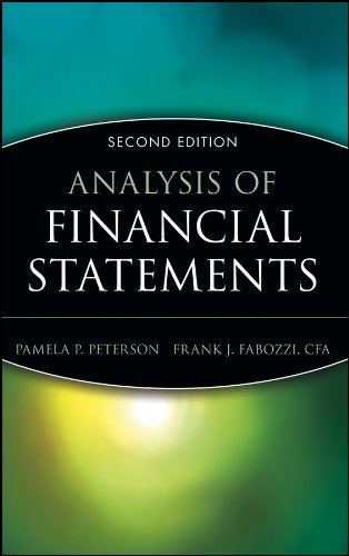 Analysis of Financial Statements (Frank J. Fabozzi Series)