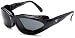 7eye Men's Cape Resin Sunglasses,Glossy Black Frame/SharpView Gray Lens,one size
