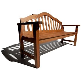Strathwood All-Weather Hardwood Queen Bench by Garden Benches