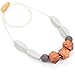 Marotaro 'Windsor' Silicone Teething Necklace, 4-in-1 Chewiness Levels