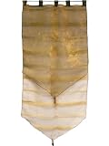 PAIRE DE DOUBLE VOILE 60x160 cm BURTON OR ORGANZA