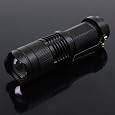 7W 300LM Mini CREE LED Flashlight Torch Adjustable Focus Zoom Light Lamp