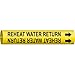 Brady 4266-D, 94969 Brady Snap-On Pipe Marker, (Pack of 10 pcs)