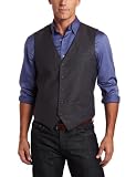 Perry Ellis Mens End On End Stripe Vest