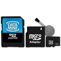 Blazing 8GB MicroSD Memory Card with MiniSD & StandardSD Adapters for Barnes&Noble nook / nook color ***Includes Blower Cleaning Brush***