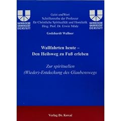 Wallfahrten heute - Den Heilsweg zu Fu� erleben. Zur spirituellen Wiederentdeckung des Glaubenswegs