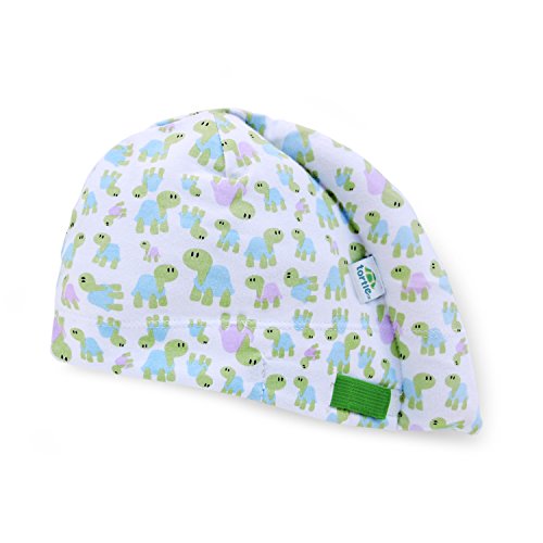 Tortle Newborn Hat, Adjustable Head Support Prevents Flat Head, FDA Cleared, Neck Positioner, Turtles, Medium