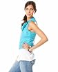 Leatherette Washed Moto Vest Product Image