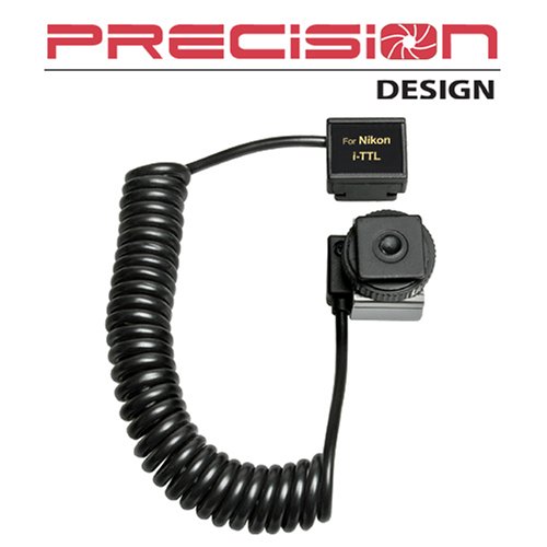 Precision Design i-TTL Off-Camera Flash Cord (3 FT) - for all Nikon SLR Cameras & Speedlights