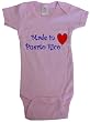 MADE IN PUERTO RICO - PUERTO RICO BABY - State-series - White, Blue or Pink Onesie / Baby T-shirt