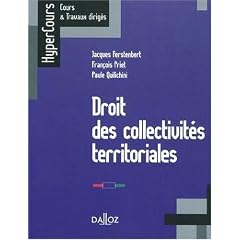 Droit des collectivit�s territoriales