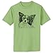Papillon Dog Art T-Shirt, XL, Pistachio