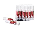 3M 600818 Permanent Glue Stick .28 oz 18 Pack