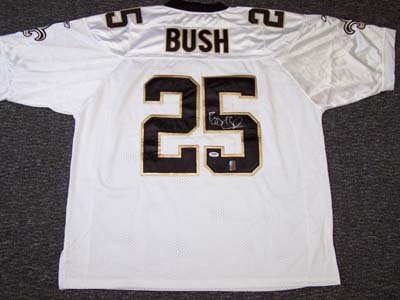 Reggie Bush Autographed New Orleans Saints Authentic Jersey PSA/DNA #K09696