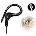 Bluetooth Earhook Headphones Wireless Sport&Running Stereo with Noise Cancelling Earphones Earbuds (Black) SUFUM