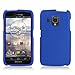 Aimo Wireless PNR930LPCLP002 Rubber Essentials Slim and Durable Rubberized Case for Pantech Perception R930 - Retail Packaging - Blue