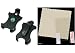 Swivel Belt Clip Holster for RIM Research In Motion BlackBerry 8700 8700c - (Bundled with Universal Screen Protector Kit)