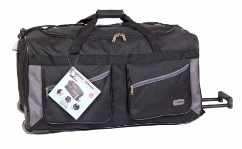 Frenzy- Sac à roulette de voyage - Valise Noir - 69 cm