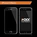 Iphone 6, 6S 4.7 Inch Tempered Glass Screen Protector FULL WIDTH with Black edge - Excellent Fitting Premium 9H Featuring Anti-scratch, Anti-fingerprint, Bubble Free Features By Foxx Electronics