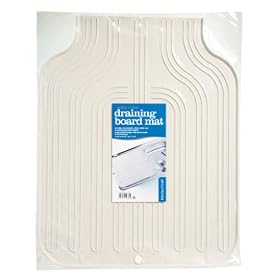 Kitchen Craft Draining Board Mat, Rubber, 51cm x 41cm