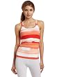 Calvin Klein Performance Womens Color Block Stripe Tank