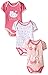 Hello Kitty Baby Girls' Multi Pack Bodysuits, Pink Carnation, 18 Months