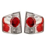 94-04 GMC Sonoma Chrome Taillights 3D Style + LED 3RD Brake Light Combo by Luminx Lighting