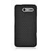 Eagle Cell PHMOTXT901NTBKBK Progressive Hybrid Protective Gummy TPU Mesh Defense Case for Motorola Electrify M XT901 - Retail Packaging - Black
