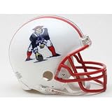 Riddell New England Patriots Mini Replica Throwback Helmet