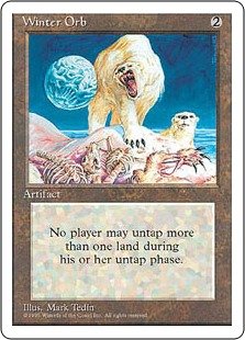 Magic: the Gathering - Winter Orb - Fourth Edition