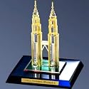 Petronas Towers Miniature Crystal Gifts