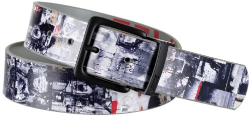 Vans Herren G&uuml;rtel Scan Check Otw Lea, black collage, L (LRG, Size 1031), VPDF7TO Preisvergleich