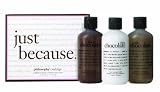 Philosophy Just Because Set (Chocolate Scented Shower Gel Trio)