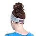 Red Dust Active Workout Headband - Ideal for Running, Hot Yoga and Athletic Training - Moisture Wicking Grey Sweatband