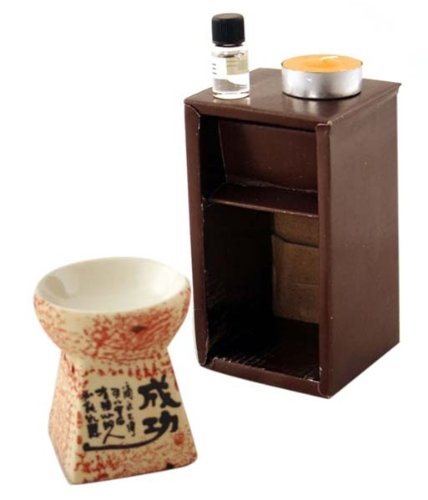 Feng Shui Zen Essential Oil Burner OLBA3D