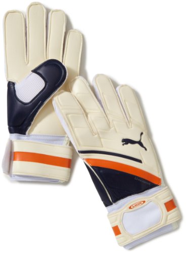 PUMA Torwarthandschuh Liga, white-dark navy-team orange, 10.5, 040709 10 Preisvergleich
