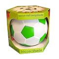 Green and White Football Lampshade