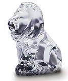Steuben Glass Animals Lion Head Hand Cooler