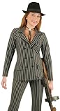 New Sexy Adult Womens Halloween Costume Gangster Suit