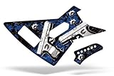 Guitar Hero 2 Faceplate Skin Xbox 360 - (Xplorer Guitar) Glock Blue