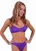 Sexy Purple Bikini by Ujena Halter Top Swimsuit AA A Cup XS