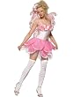 Rose Petal Pixie Theatre Costumes Fairy Wings Pink Costume