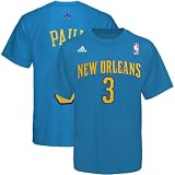 NBA Men's New Orleans Hornets Chris Paul Gametime Name & Number Tee