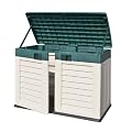 Plastic Garden Wheelie Bin Store