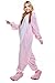Newcosplay Unisex's Cartoon Clothing Animals Cosplay Costumes (S, Pink Pig)