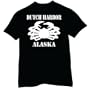 Dutch Harbor Alaska T-shirt, Crab Fishing T-shirt, Alaska T-shirts, Large, Black